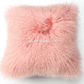 Newborn Baby Tibetan Lamb Fur Fabric Cushion